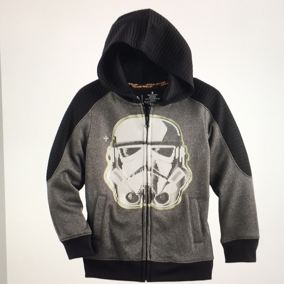 Star Wars Other - Boys SZ 4 Star Wars Stormtrooper Zip Hoodie